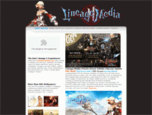Tablet Screenshot of lineage2media.com